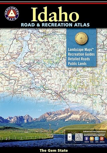 Idaho Benchmark Road & Recreation Atlas