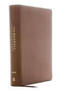 NIV, Maxwell Leadership Bible, 3rd Edition, Genuine Leather, Brown, Comfort Print