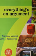 Everything's an Argument 7e with 2016 MLA Update & LaunchPad for Everything's an Argument with Readings 7e