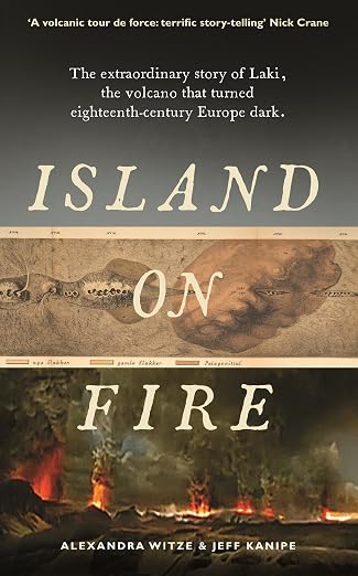 Island on fire