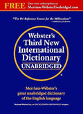 Webster's third new international dictionary of the English language