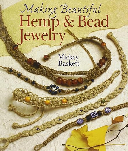 Making beautiful hemp & bead jewelry