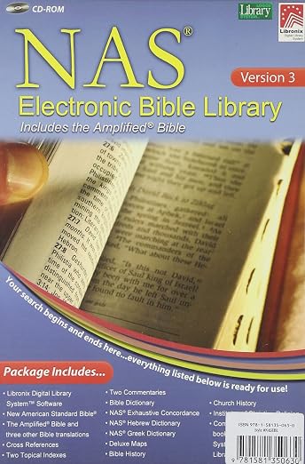 New American Standard Electronic Bible Library V2.0 with Complete New Testament Amplified Bible