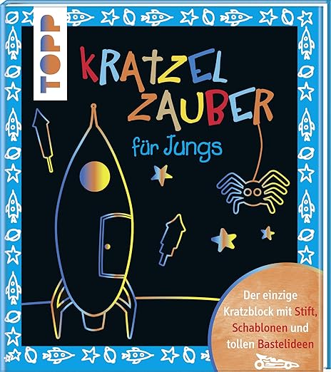 Kratzelzauber für Jungs