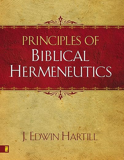 Principles of Biblical Hermeneutics