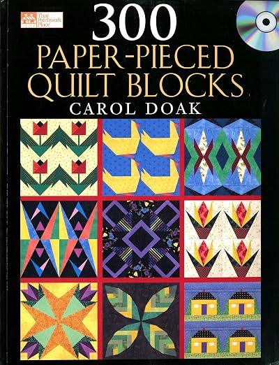 300 Paper-pieced Quilt Blocks