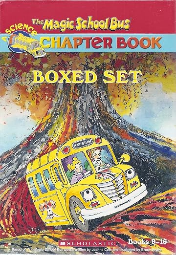 Magic School Bus Chapter Book Boxed Set 9-16 (Science series - Butterfly Battle, Voyage to the Volcano, Electric Storm, Polar Bear Patrol, Amazing Magnetism, ... Under, Dinosaur Detectives, Books 9-16)