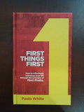 First Things First