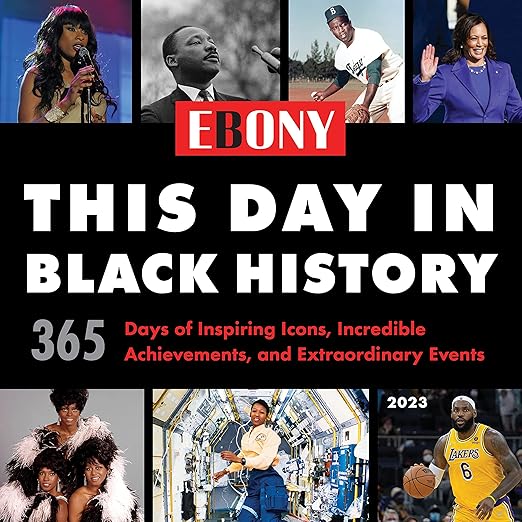 2023 This Day in Black History Wall Calendar