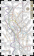 Streetwise London Underground Map - Laminated Map of the London Underground, England