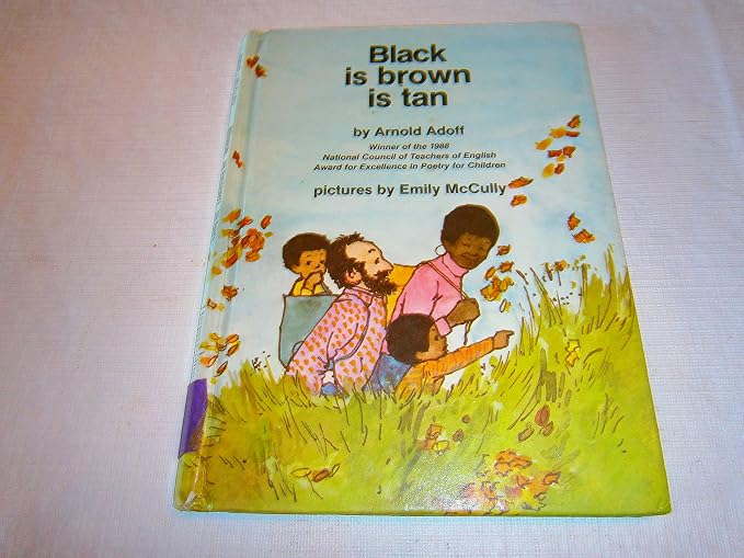 Black is brown is tan.