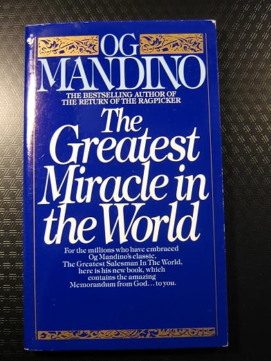 The greatest miracle in the world