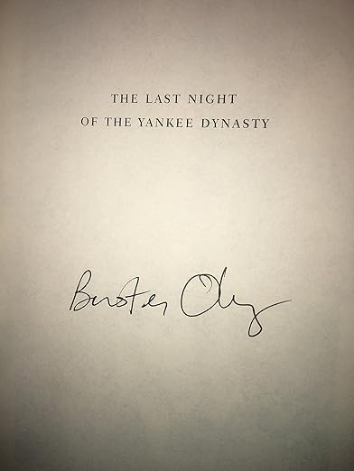 The last night of the Yankee dynasty