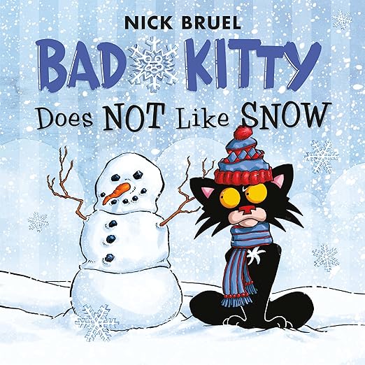 Bad Kitty does not like snow