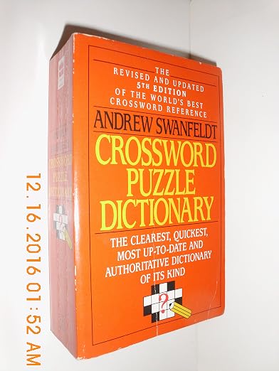 Crossword Puzzle Dictionary