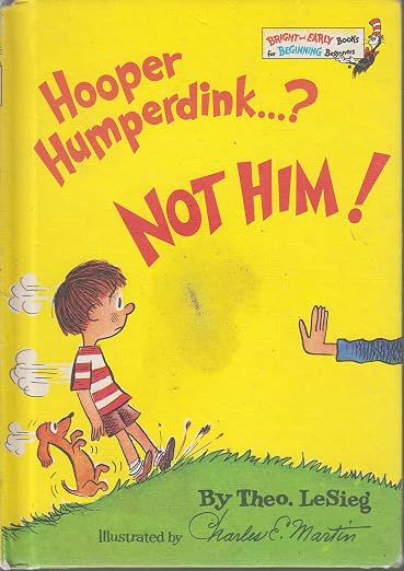 Hooper Humperdink...? Not Him! (Bright and Early Book, #22)