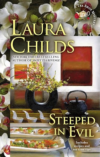 Steeped in Evil (A Tea Shop Mystery, #15)