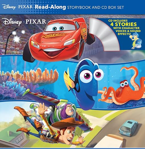 Disney*Pixar Read-Along Storybook and CD Box Set