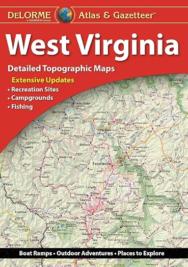 Delorme West Virginia Atlas & Gazetteer 7th Edition